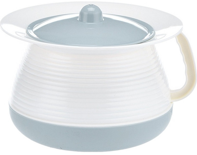 조인메이드 노인 소변통 요강 이동식 휴대용 변기, 1개, 블루