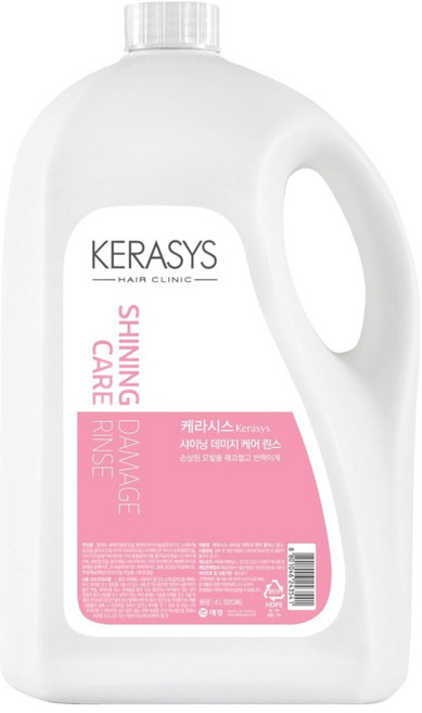 케라시스 샤이닝 데미지 케어 린스, 4L, 1개