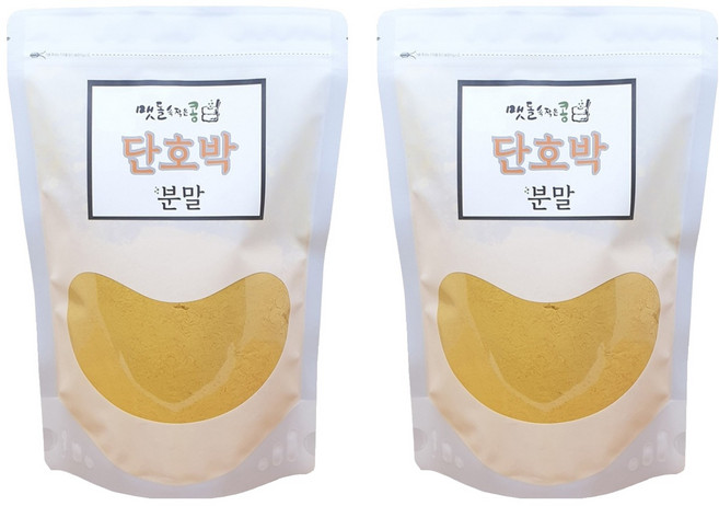 단호박 분말, 200g, 2개