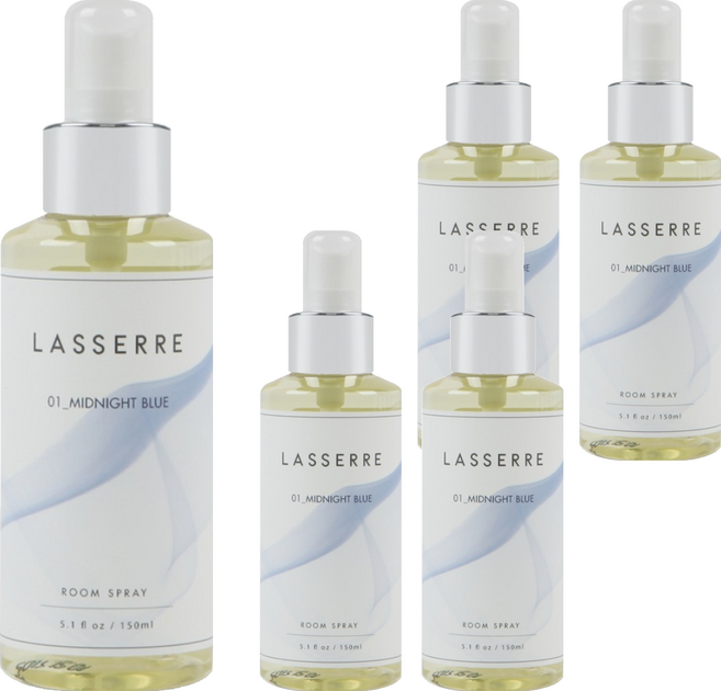 라쎄르 룸스프레이 미드나잇블루 본품, 150ml, 5개