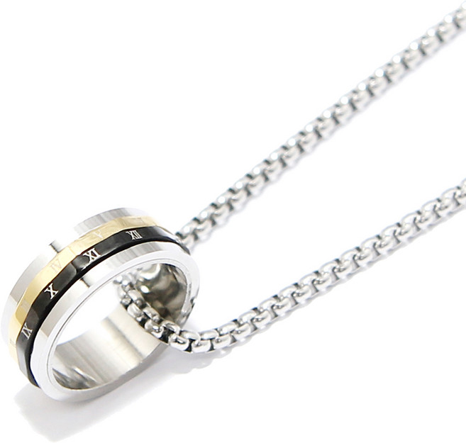 인디라벨 3색 반지 목걸이