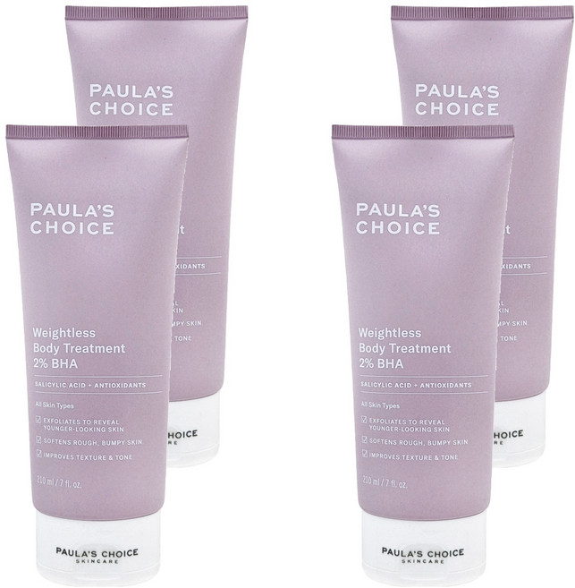 PAULA'S CHOICE 寶拉珍選 2%水楊酸身體乳, 210ml, 4條