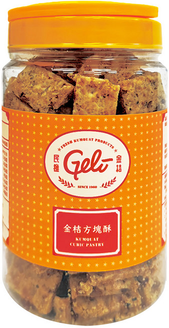 Geli 民雄金桔 金桔方塊, 1個, 450g