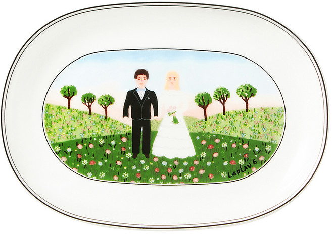 빌레로이앤보흐 디자인나이프 피클접시, 혼합색상, 1개