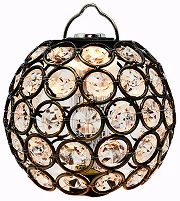 SWANTE 水晶球燈罩 Goal Zero燈適用 205g, 黑色, 1個