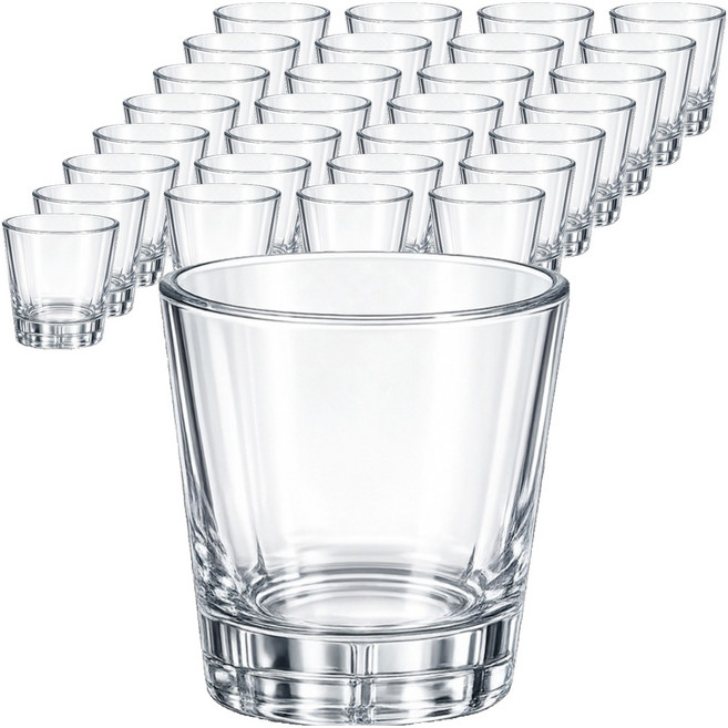 Balunfini Nature 燒酒杯, 透明, 100個