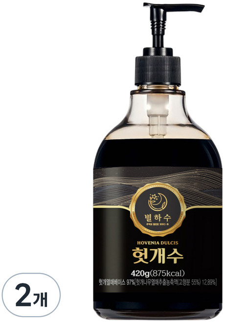 별하수 헛개수, 420g, 2개