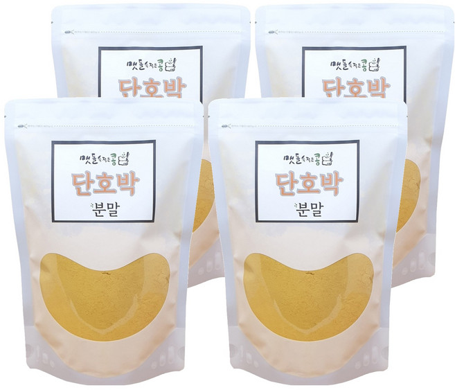 단호박 분말, 200g, 4개