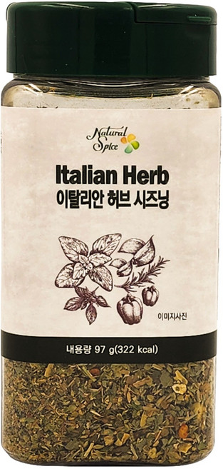 내츄럴스파이스 이탈리안허브시즈닝, 97g, 1개