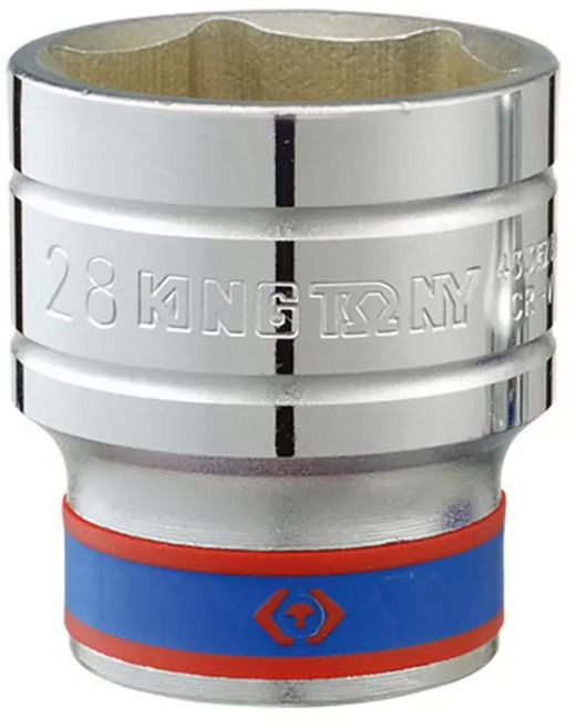 KING TONY 金統立 1/2"DR 公制六角標準套筒 14mm KT433514MR, 1個