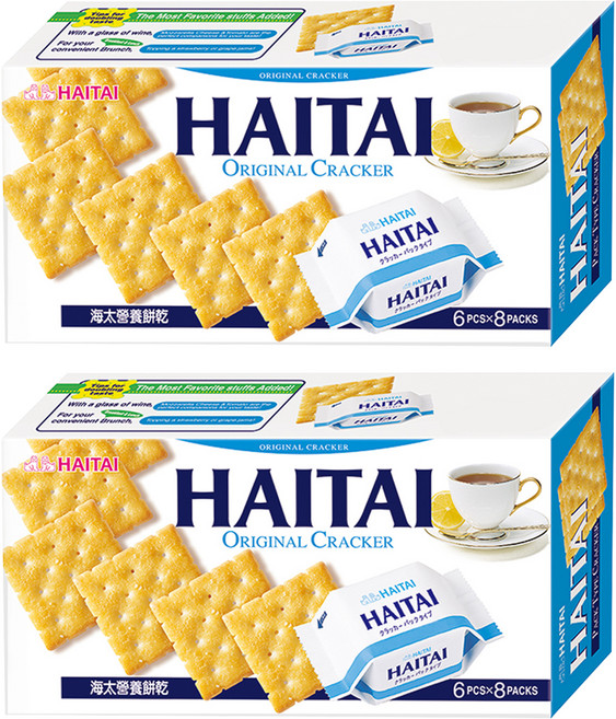 HAITAI 海太 營養餅乾, 197g, 2盒