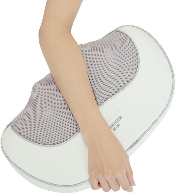 메디니스 굿슬립 롤링 베게 쿠션 안마기, MVP-7782, 화이트