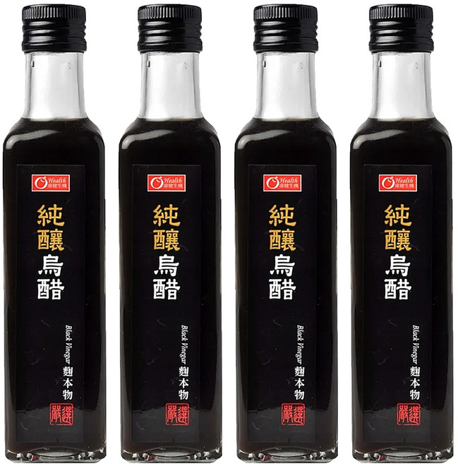 康健生機 純釀烏醋, 250ml, 4瓶