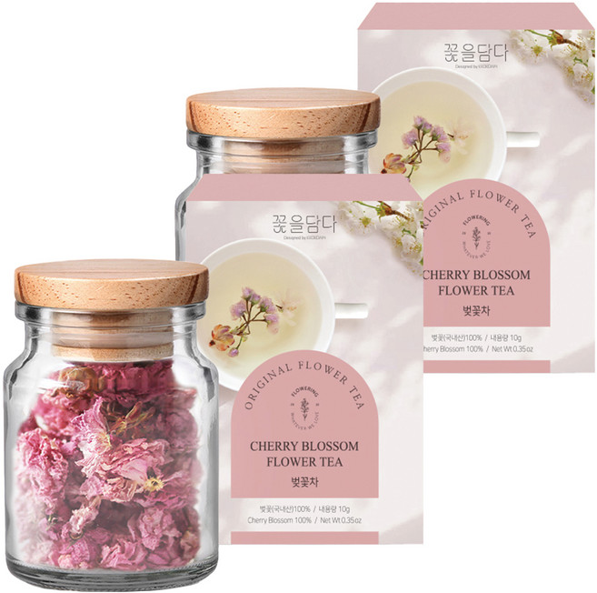 꽃을담다 오리지널 벚꽃차, 10g, 1개입, 2개