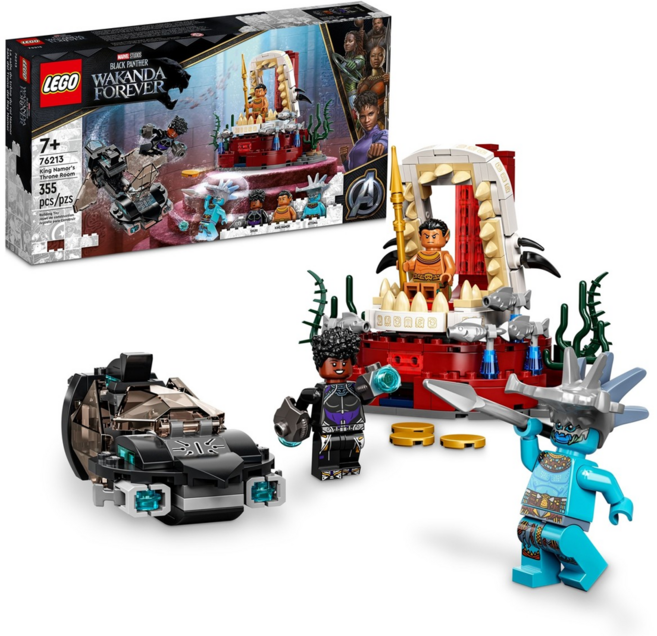 LEGO 76213 漫威系列, 國王納摩的王座廳 King Namor’s Throne Room, 1盒