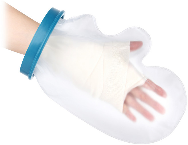 탐사 깁스 방수 커버 손, 1개