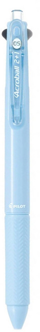 PILOT 百樂 輕油2+1多功能筆, 淺藍色, 1支