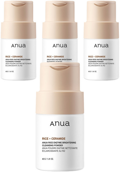 Anua 米粹亮白酵素潔顏粉, 40g, 4個