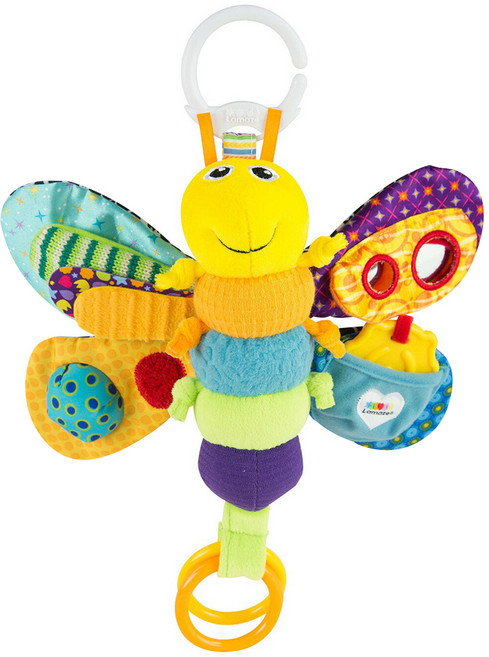 Lamaze 蝴蝶觸感開發玩具, 多色, 1個