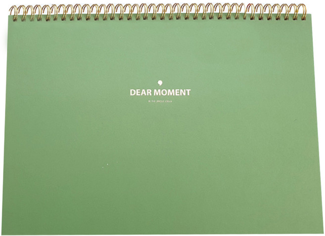 제이로그 v2 재택근무 스케줄 매니저 위클리 플래너 A4 만년형, 그린, 1세트