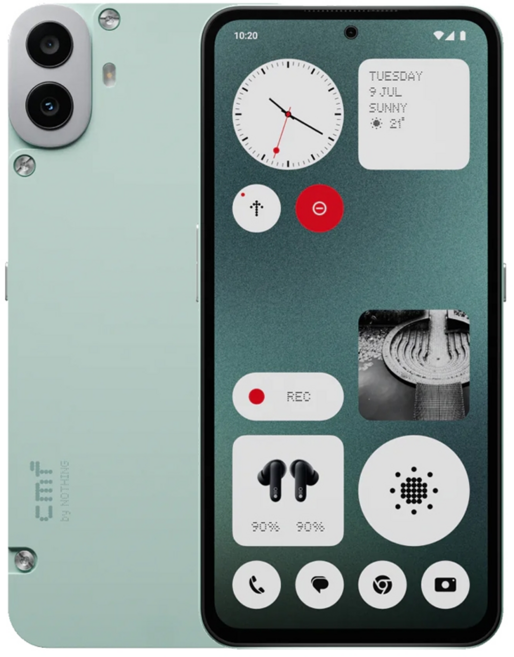 NOTHING CMF Phone 1 5G 6.67吋, 綠色, 256GB
