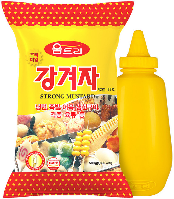 움트리 프리미엄 강겨자, 1개, 500g
