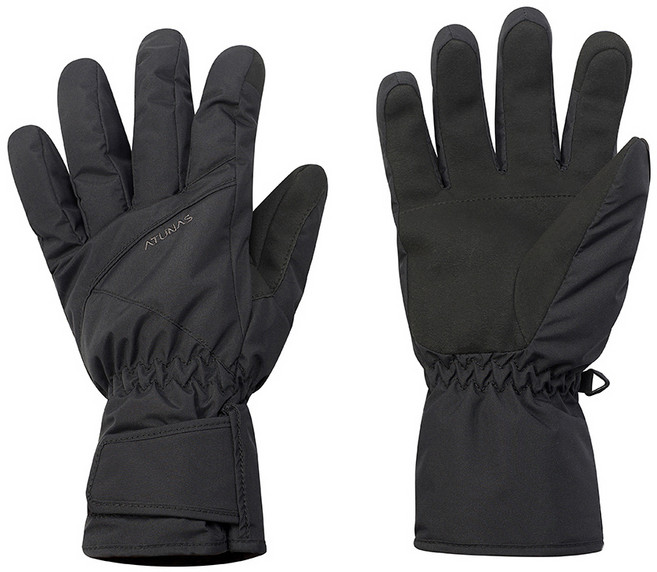 ATUNAS 歐都納 防水防風保暖手套, 黑色