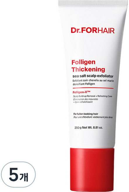 닥터포헤어 딥 클렌징 두피 스케일러, 250g, 5개
