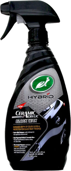 Turtle Wax 美國龜牌 陶瓷黑蠟 CERAMIC BLACK WAX 53447, 473ml, 1瓶