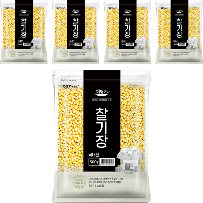 더담은 국산 찰기장, 500g, 5개