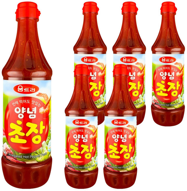 움트리 양념 초장, 1kg, 6개