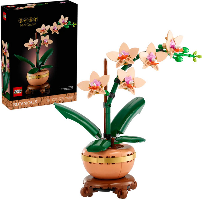 LEGO 樂高 10343 Botanicals 迷你蘭花, 1盒