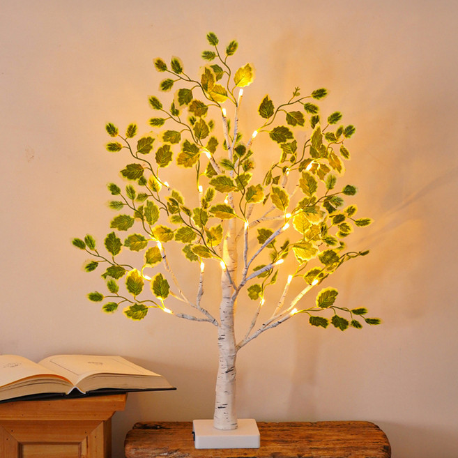 MAME LED迷你樹造型感性室內裝飾立燈情境燈, 白色