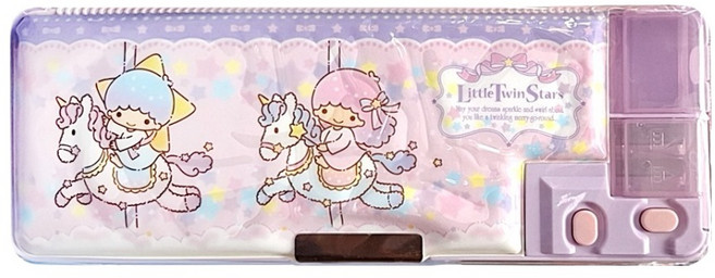 Sanrio 三麗鷗 鉛筆盒, 1個, Little Twin Stars