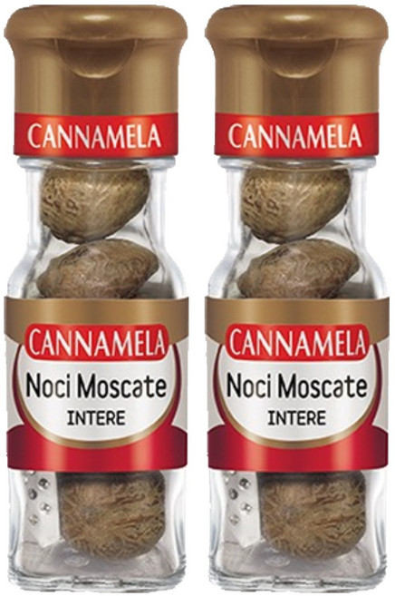 칸나멜라 넛맥 홀, 14g, 2개