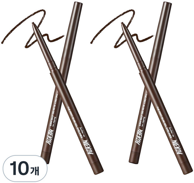 머지 더 퍼스트 슬림 젤 아이라이너 0.05g, GS3 BRONZE OPAL 브론즈 오팔, 10개