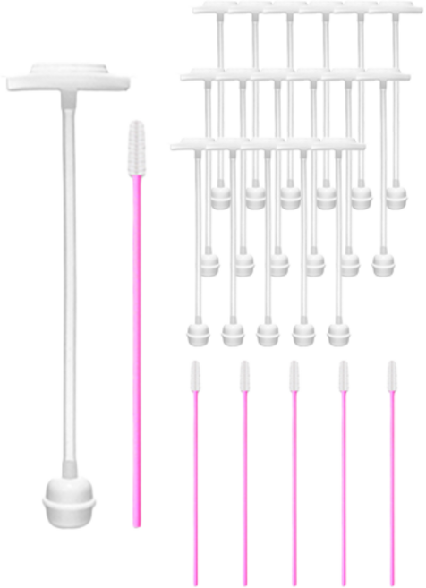 하이비 더블하트 전용 추달린 스트로우 3p, 6세트