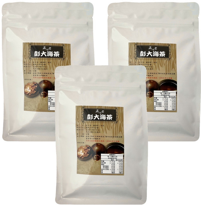 正心堂 彭大海茶包, 4g, 20入, 3袋