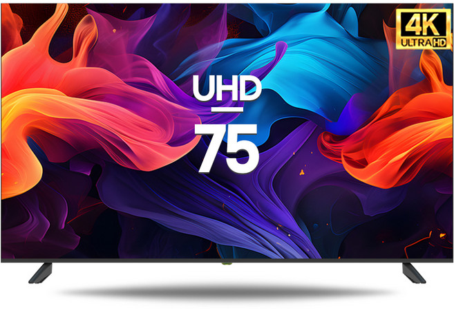 시티브 4K UHD LED TV, 191cm(76인치), PA750HDR10 NEW, 벽걸이형, 방문설치