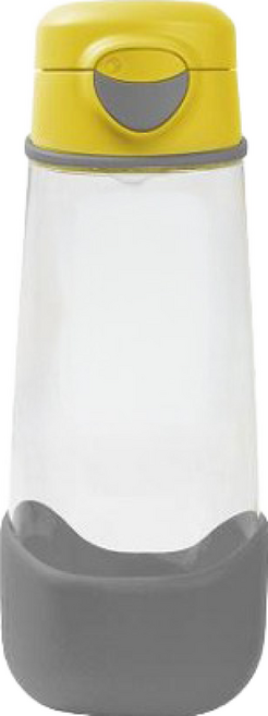b.box tritan 直飲水壺, 檸檬黃, 600ml, 1個