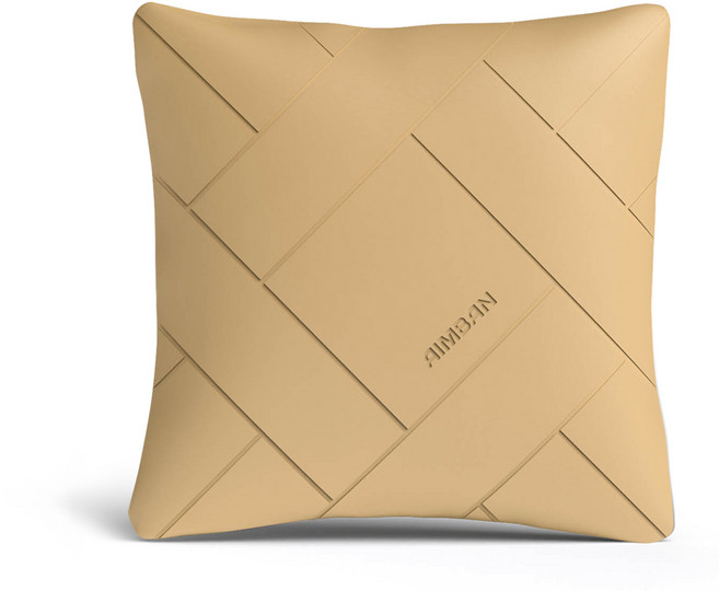 아임반 차량용 사각 허깅 쿠션, 새들브라운, 1개