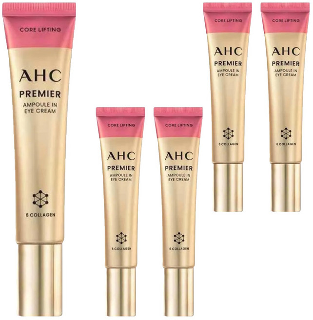 AHC 大馬士革玫瑰全臉六角修護緊緻眼霜, 12ml, 5條