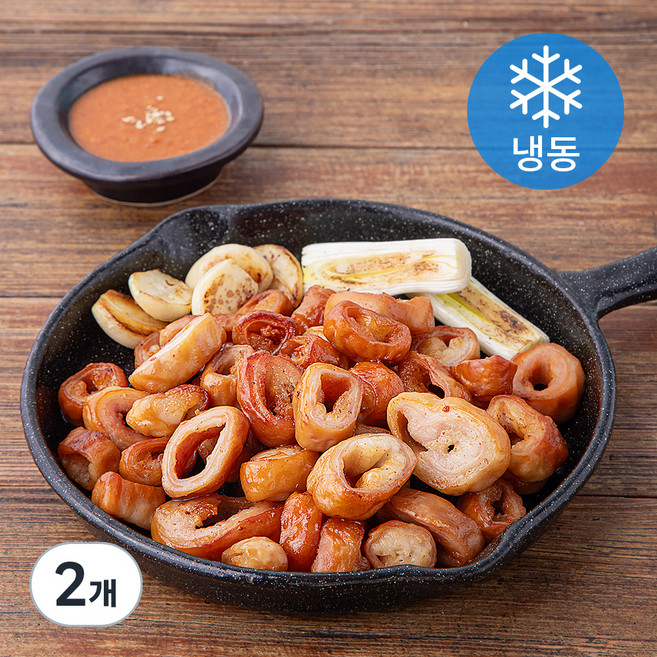 청춘불판 대구진 훈제 막창 (냉동), 2개, 500g