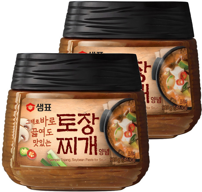 샘표 토장찌개양념, 910g, 2개