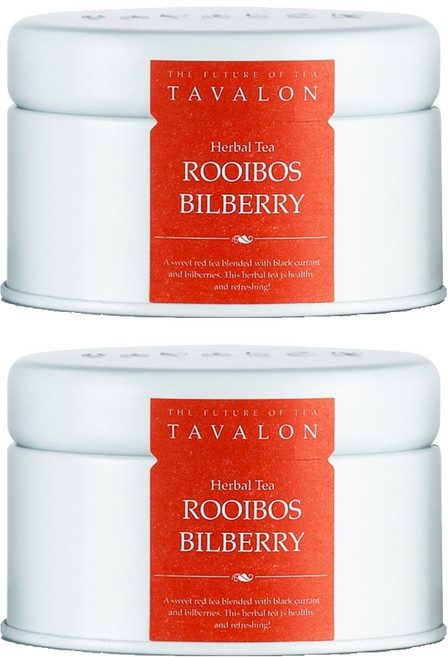 타바론 루이보스 빌베리 미디움 틴, 2개, 50g, 1개입