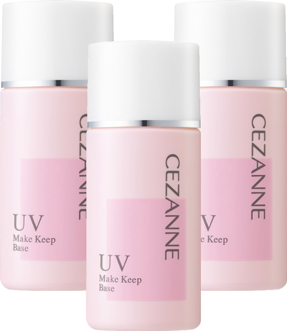 세잔느 메이크 킵 베이스 30ml, 핑크베이지, 3개