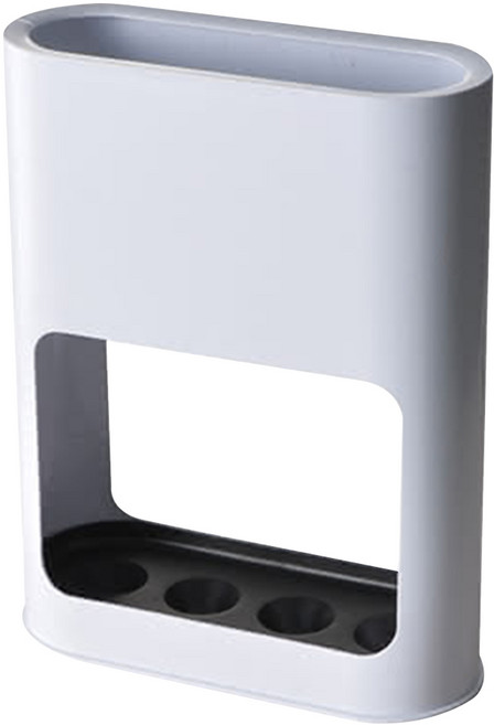 居家達人 簡約系傘具收納架 ABS+PP材質, 白色, 1個