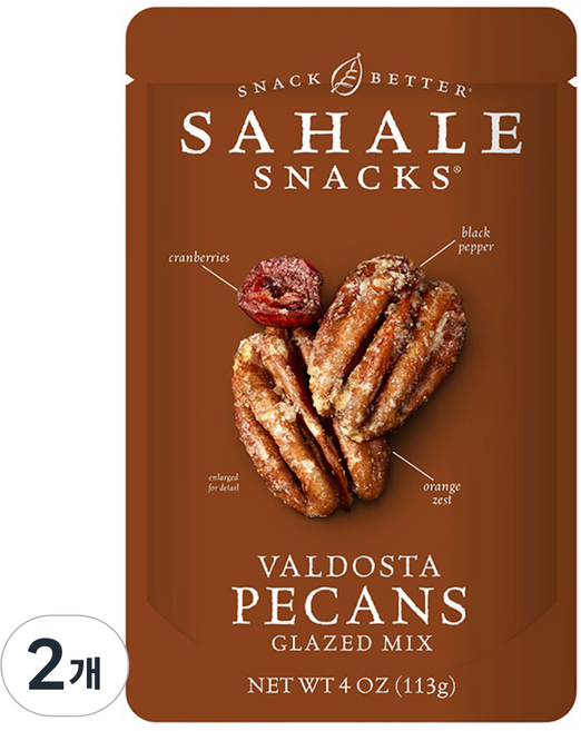 SAHALE SNACKS 瓦爾多斯塔胡桃, 113g, 2個