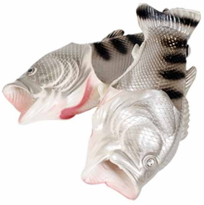 갓샵 물고기슬리퍼 265~270, 그레이, 1개