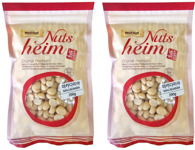 Well Nut 夏威夷豆, 200g, 2包